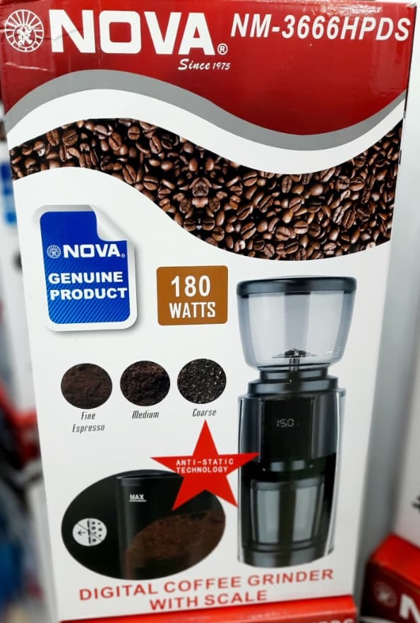 اسیاب قهوه نوا مدل ۳۶۶۶